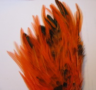 1\2 schlappen +saddle hot orange \ black bar.